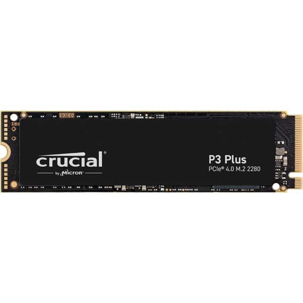 Crucial P3 Plus M.2 PCIe Gen4 NVMe Internal SSD - Up to 4800MB/s